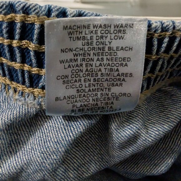 Vintage JC Penney Womens Jeans PLus Size 22W Elastic Waist Pull On Cotton Pants - Picture 4 of 9